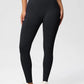 Sexy High Elastic Women's Solid Tights High Waist Workout Yoga Leggings, Scrunch Butt Lifting Elastic Pants, Tummy Control Butt Lifting Workout Yoga Athletic Pants