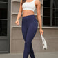 New Yoga Stretch Sports Pants For Women, Peach Hip Lifting Running Speed Dry Pocket Bottom Tight Pants