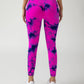 3 Pack New Style Hollow-Out Tie-Dye High-Waisted Tummy-Control Yoga Pants