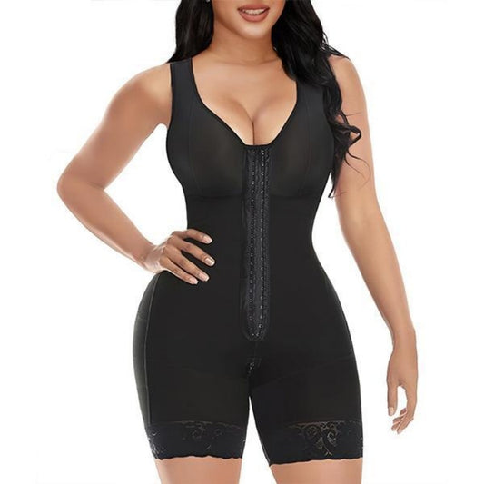 Colombian Women Full Coverage Zipper Crotch Compression Body Shaper After Tummy Tuck And Butt Lift Surgery Free Shipping Is Not Available Self-pickup Is Required.