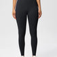 Sexy High Elastic Women's Solid Tights High Waist Workout Yoga Leggings, Scrunch Butt Lifting Elastic Pants, Tummy Control Butt Lifting Workout Yoga Athletic Pants