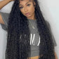 Human Hair Bulk For Braiding 2 Bundles Deep Wave Human Hair Extensions Human Braiding Hair For Boho Braids Water Wave Curly Hair