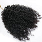 12A Small Spirals Curly Crochet Human Hair Extensions Deep Pixie Curls Crochet Hair Pre Separated Knotless Miracle Knot Braids