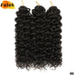 Ombre Brown GoGo Curl Braiding Hair Extensions Burgundy Synthetic Water Wave Crochet Braids For Women 18 22 Inch Red Afro Curls