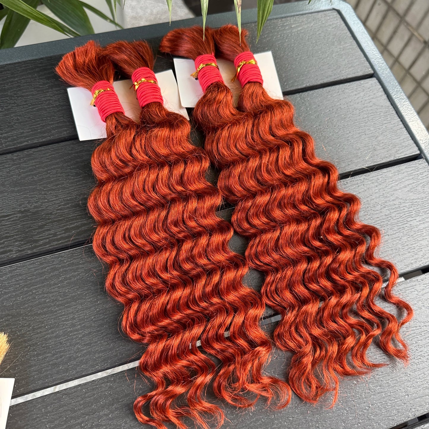 NABI Highlight Honey Blonde Deep Wave Hair Bundles No Weft for Boho Braids  Human Hair Extension Bundles for Boho Braiding