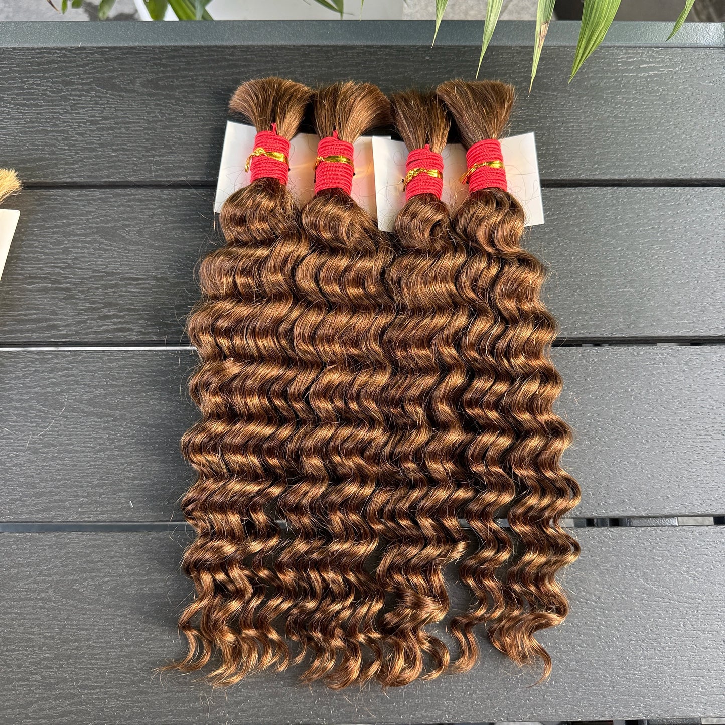 NABI Highlight Honey Blonde Deep Wave Hair Bundles No Weft for Boho Braids  Human Hair Extension Bundles for Boho Braiding