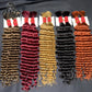 NABI Highlight Honey Blonde Deep Wave Hair Bundles No Weft for Boho Braids  Human Hair Extension Bundles for Boho Braiding