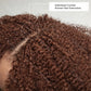 12A Dark Brown Feather Crochet Human Hair Extension For Braid Kinky Curly PreSeparated Knotless Small Spirals Curly Crochet Hair