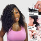 Burmese Curly Body Wave Feather Crochet For Pre-Separated Invisible Knotless Crochet Hair Kinky Straight Human Hair Extensions