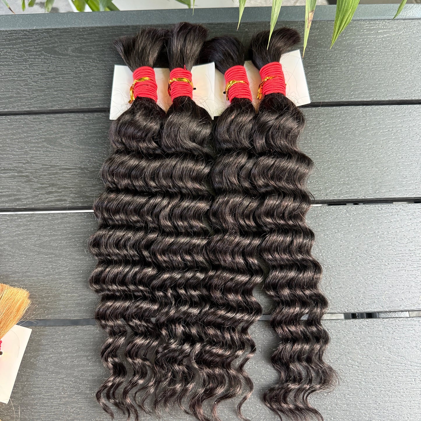 NABI Highlight Honey Blonde Deep Wave Hair Bundles No Weft for Boho Braids  Human Hair Extension Bundles for Boho Braiding