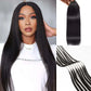 Burmese Curly Body Wave Feather Crochet For Pre-Separated Invisible Knotless Crochet Hair Kinky Straight Human Hair Extensions