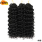 Ombre Brown GoGo Curl Braiding Hair Extensions Burgundy Synthetic Water Wave Crochet Braids For Women 18 22 Inch Red Afro Curls