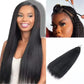 Burmese Curly Body Wave Feather Crochet For Pre-Separated Invisible Knotless Crochet Hair Kinky Straight Human Hair Extensions