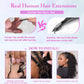 12A Small Spirals Curly Crochet Human Hair Extensions Deep Pixie Curls Crochet Hair Pre Separated Knotless Miracle Knot Braids