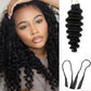 Pre-divided Bulk Hair for Braiding Deep Wave Crochet Human Hair Knotless Miracle Knots Hair Extensions Boho Braids Invisible