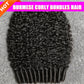 12A Burmese Curly Hair Bundles Burmese Virgin Raw Human Hair Bundles Unprocessed Weaving Water Wave Curly Hair Extensions 32In