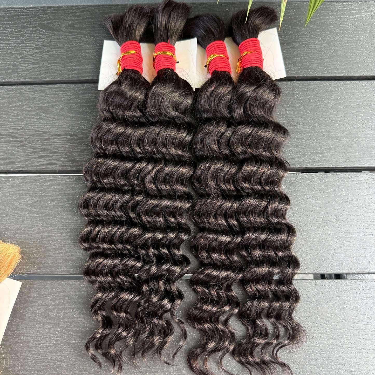 NABI Highlight Honey Blonde Deep Wave Hair Bundles No Weft for Boho Braids  Human Hair Extension Bundles for Boho Braiding