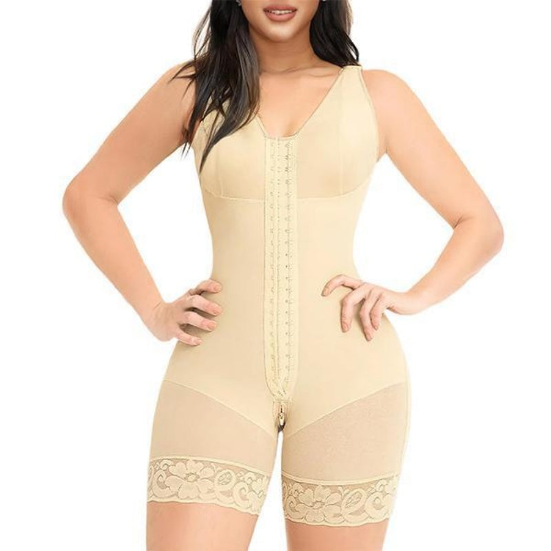 Colombian Women Full Coverage Zipper Crotch Compression Body Shaper After Tummy Tuck And Butt Lift Surgery Free Shipping Is Not Available Self-pickup Is Required.