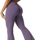 Women Sleeveless Flare Jumpsuits Fitness Yoga Long Pants