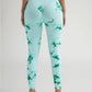 New Style Women's High-Waisted Yoga Leggings With Hollow-Out & Tie-Dye Design