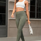 New Yoga Stretch Sports Pants For Women, Peach Hip Lifting Running Speed Dry Pocket Bottom Tight Pants