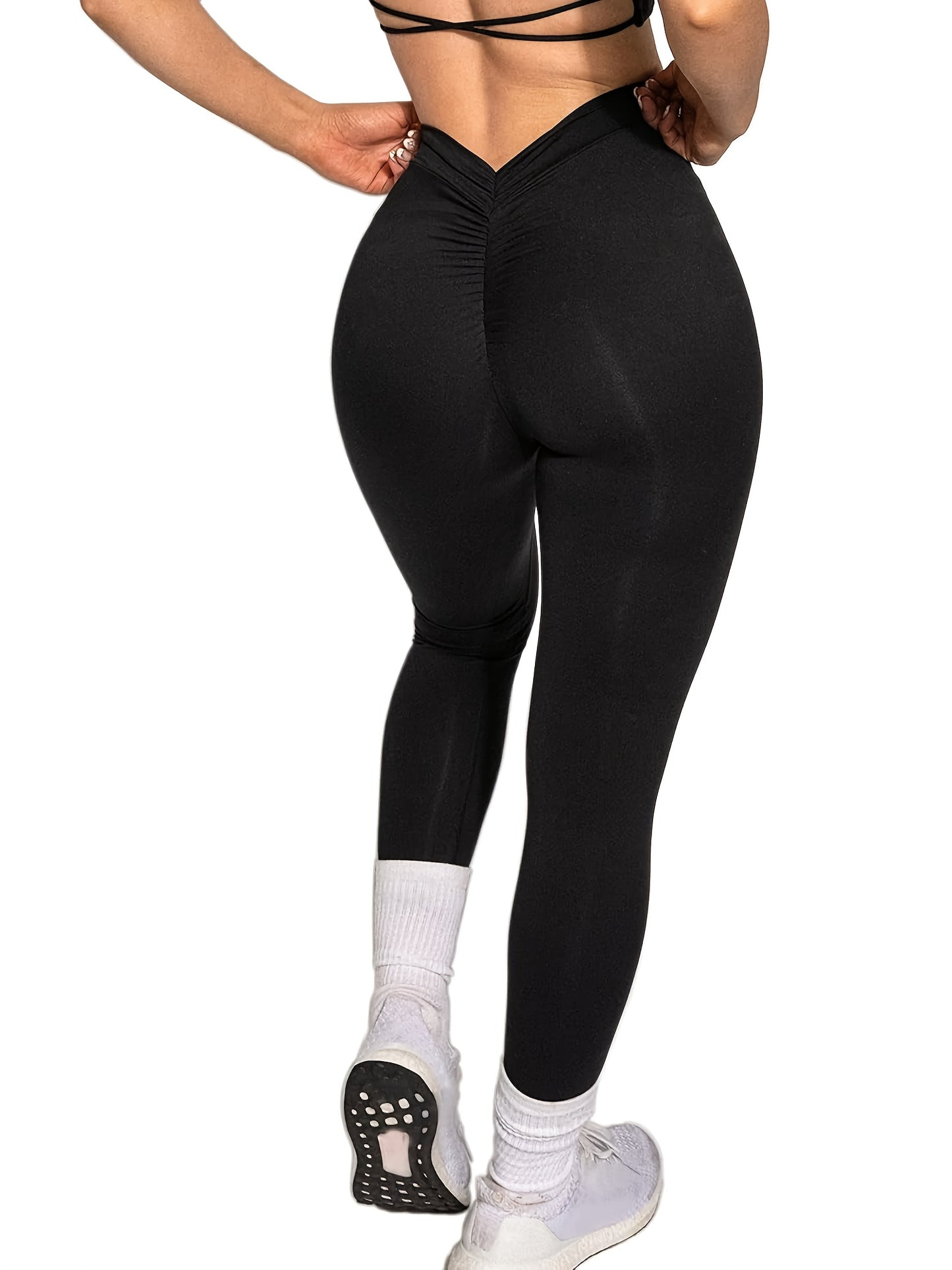 3 Pack Women's Yoga Leggings With High Waistband, Moisture-Wicking, And Stretchy, Perfect For Outdoor Activities And Fitness